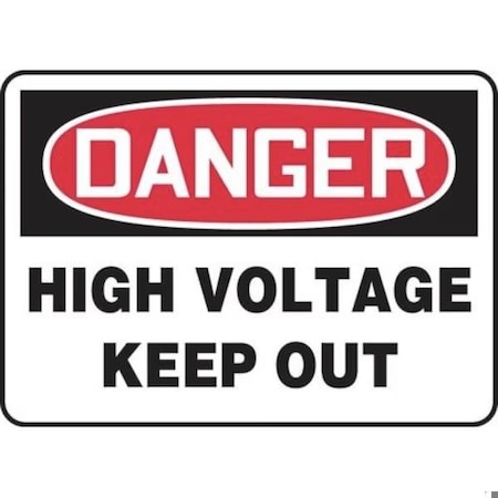 Accuform OSHA DANGER SAFETY SIGN HIGH MELC129XL MELC129XL